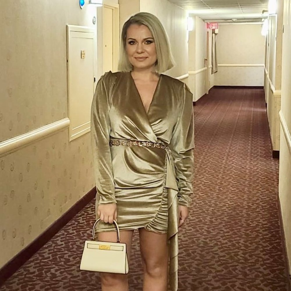 CHAMPAGNE DRESS